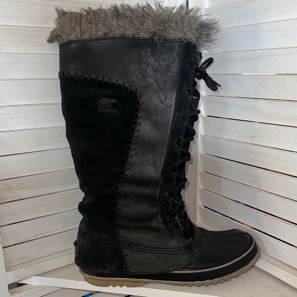 Sorel Black and Gray Women's Winter Boots - Picture 5 of 9